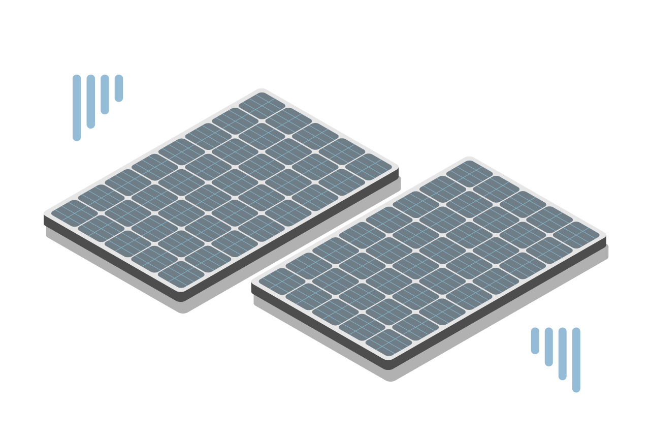 発電量が落ちた
